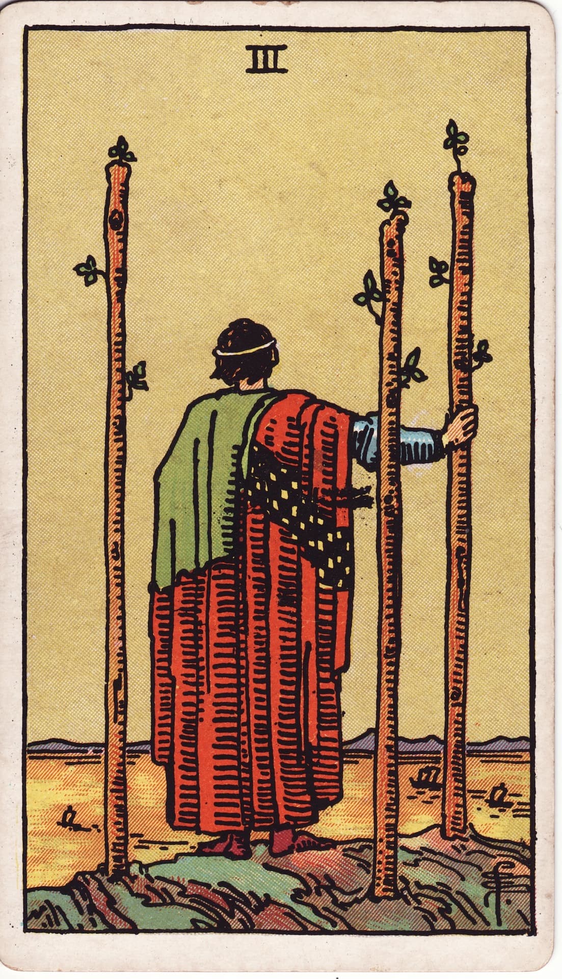 Trois de Bâton