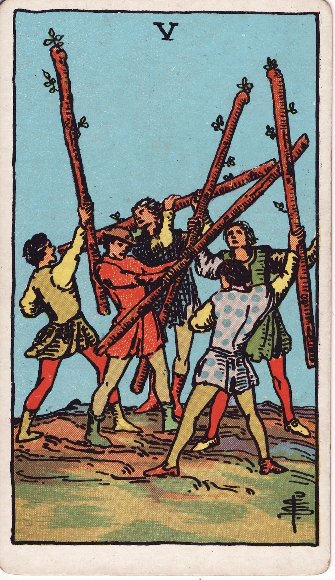 Cinq de Bâton